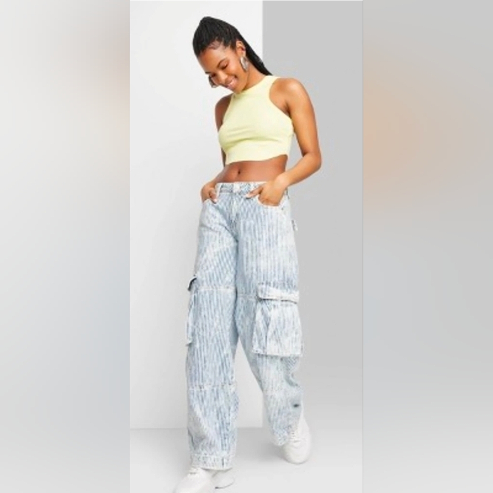 Wild Fable Mid-Rise Baggy Cargo Pants | Size 00